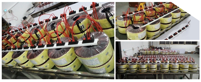 圣元隔離變壓器老化測試，合格出廠