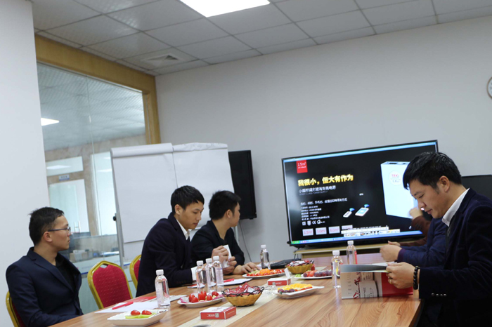 客戶來(lái)訪圣元電器