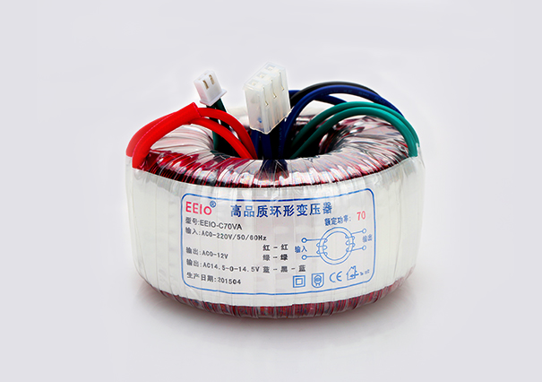 電源變壓器70W 定制廠家(70W有線通訊設(shè)備專用變壓器) - 圣元電器